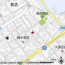 静岡県榛原郡吉田町住吉1785周辺の地図