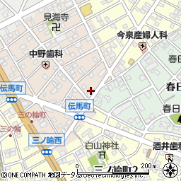 フタワ自転車店周辺の地図