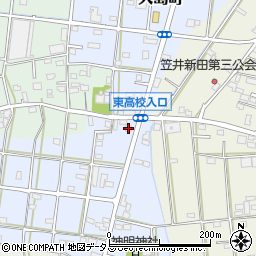 静岡県浜松市中央区大島町579周辺の地図