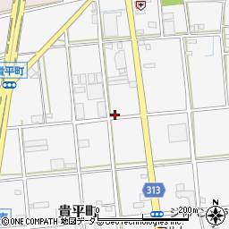 静岡県浜松市中央区貴平町611周辺の地図