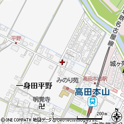 三重県津市一身田平野175周辺の地図