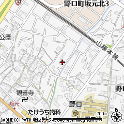 兵庫県加古川市野口町坂元1123-2周辺の地図
