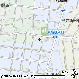 静岡県浜松市中央区大島町2191周辺の地図