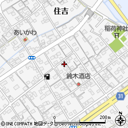 静岡県榛原郡吉田町住吉1834周辺の地図