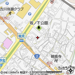 兵庫県加古川市野口町坂元7-7周辺の地図