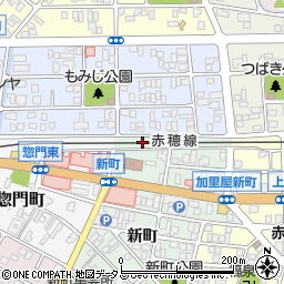 赤穂速算会・秋田珠算学院赤穂・塩屋教場周辺の地図