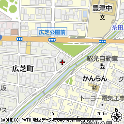 吉田産業株式会社　大阪支店周辺の地図