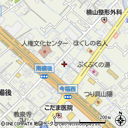 兵庫県加古川市加古川町南備後294周辺の地図