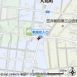 静岡県浜松市中央区大島町578周辺の地図