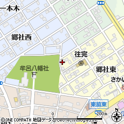 戸田美容室周辺の地図