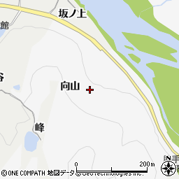京都府木津川市加茂町河原向山周辺の地図