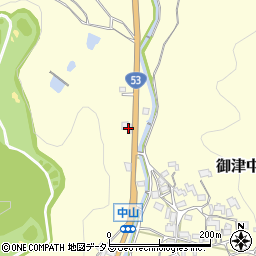 岡山県岡山市北区御津中山128周辺の地図