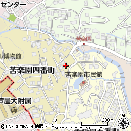 兵庫県西宮市苦楽園四番町5-8周辺の地図