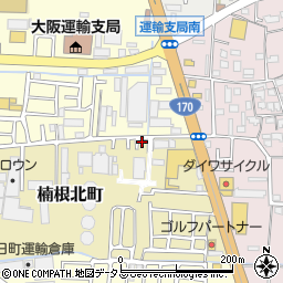 大阪府寝屋川市楠根北町3-15周辺の地図