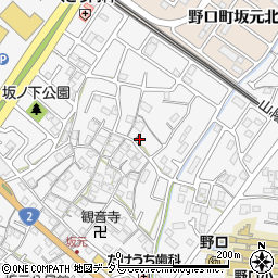 兵庫県加古川市野口町坂元485-1周辺の地図
