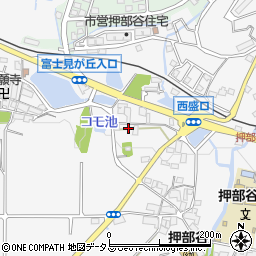 兵庫県神戸市西区押部谷町西盛246-1周辺の地図