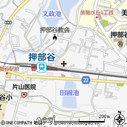 兵庫県神戸市西区押部谷町福住628-262周辺の地図