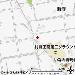 兵庫県加古郡稲美町野寺101周辺の地図