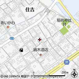 静岡県榛原郡吉田町住吉1840周辺の地図
