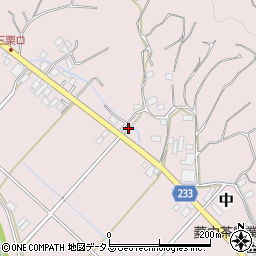 静岡県牧之原市中506周辺の地図