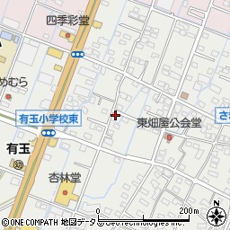 静岡県浜松市中央区有玉南町383周辺の地図