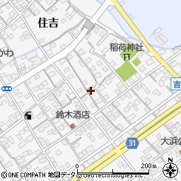 静岡県榛原郡吉田町住吉1788周辺の地図