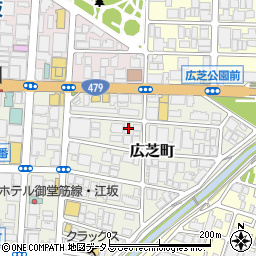 大阪府吹田市広芝町5-37周辺の地図