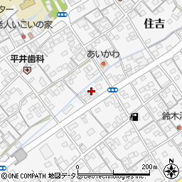 静岡県榛原郡吉田町住吉1888周辺の地図