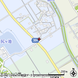 兵庫県加古郡稲美町中一色318周辺の地図