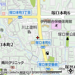 兵庫県尼崎市塚口本町の地図 住所一覧検索 地図マピオン