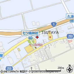 静岡県袋井市国本2582周辺の地図