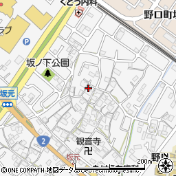 兵庫県加古川市野口町坂元546周辺の地図