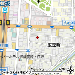 大阪府吹田市広芝町5-30周辺の地図