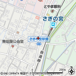 静岡県浜松市中央区有玉南町16周辺の地図