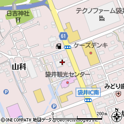 静岡県袋井市堀越703-4周辺の地図