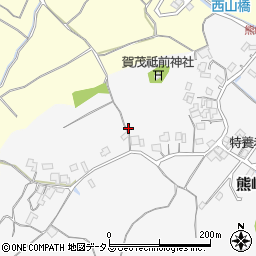 岡山県赤磐市熊崎周辺の地図