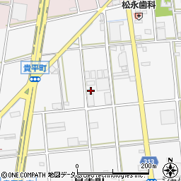 静岡県浜松市中央区貴平町593周辺の地図