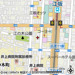 リブマックス江坂店周辺の地図