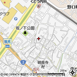 兵庫県加古川市野口町坂元547周辺の地図