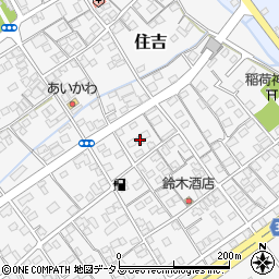 静岡県榛原郡吉田町住吉1822周辺の地図