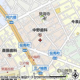 伝馬町鍼灸院周辺の地図