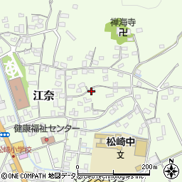 静岡県賀茂郡松崎町江奈周辺の地図