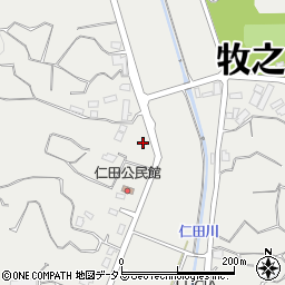 静岡県牧之原市仁田557周辺の地図