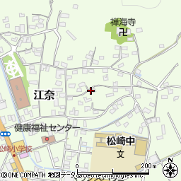 静岡県松崎町（賀茂郡）江奈周辺の地図