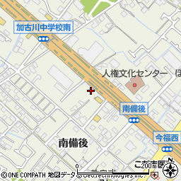 らーめん八角加古川店周辺の地図