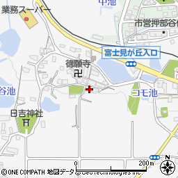兵庫県神戸市西区押部谷町西盛627周辺の地図