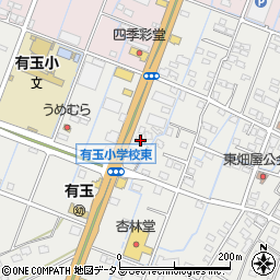 静岡県浜松市中央区有玉南町551周辺の地図