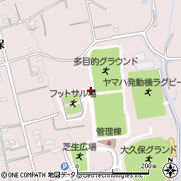 磐田スポーツ交流の里ゆめりあトイレ周辺の地図