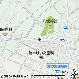 尾崎速算さぎの宮教場周辺の地図