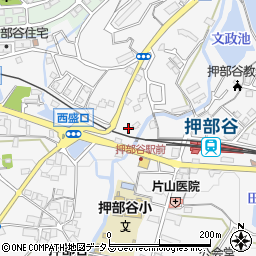 兵庫県神戸市西区押部谷町福住582周辺の地図